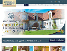 Tablet Screenshot of chambre-hotes-boulonnais.com